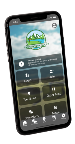 Custom Golf Mobile App & Tee Times Booking